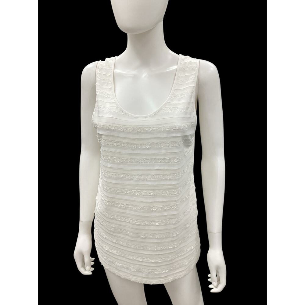 Reiss Top Women’s Size S Sleeveless Tank Style Lightweight White
